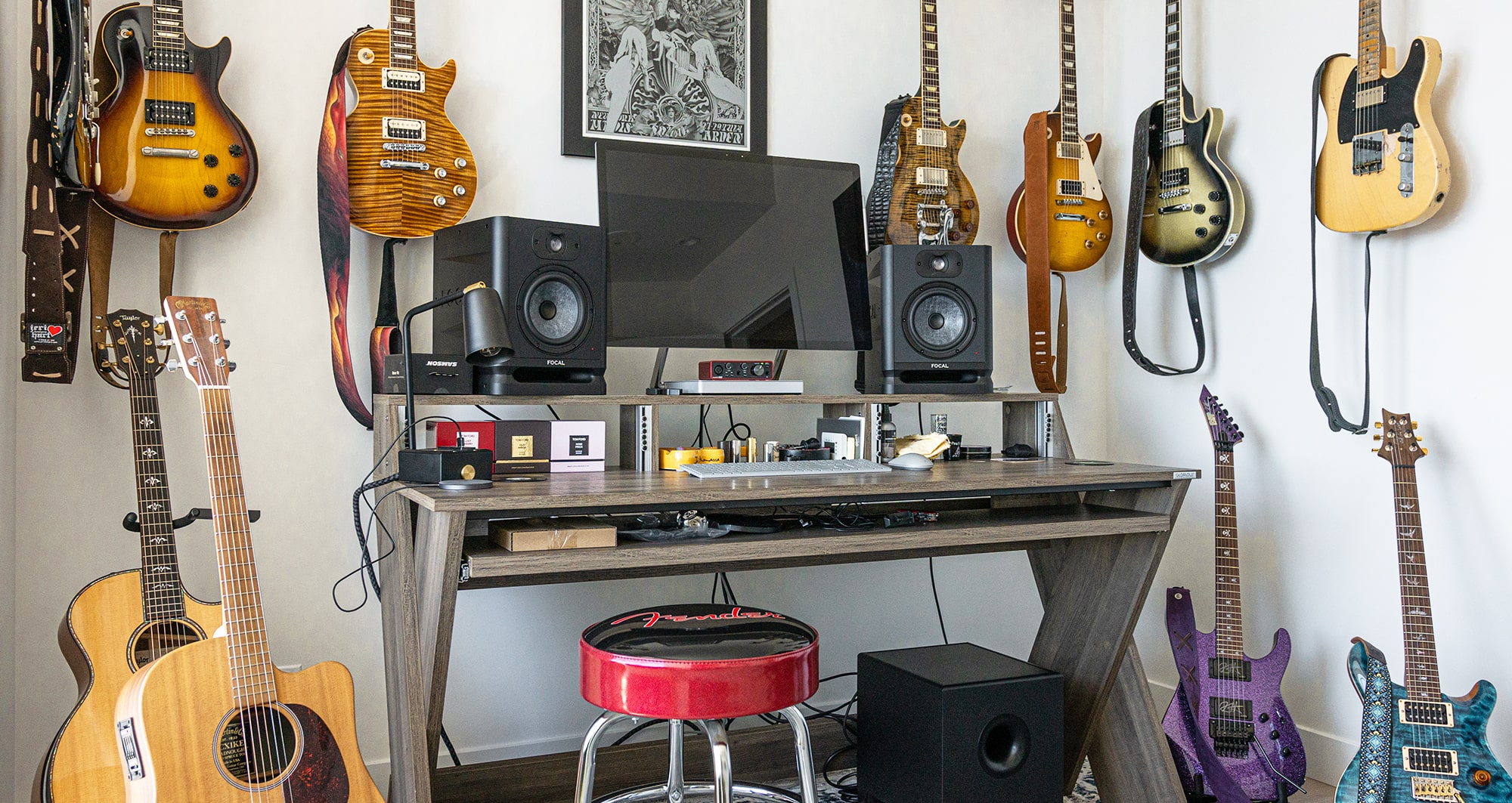 vancouver interior design music studio decor photography